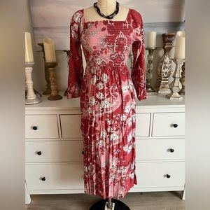 Natural life off shoulder floral dress size xs